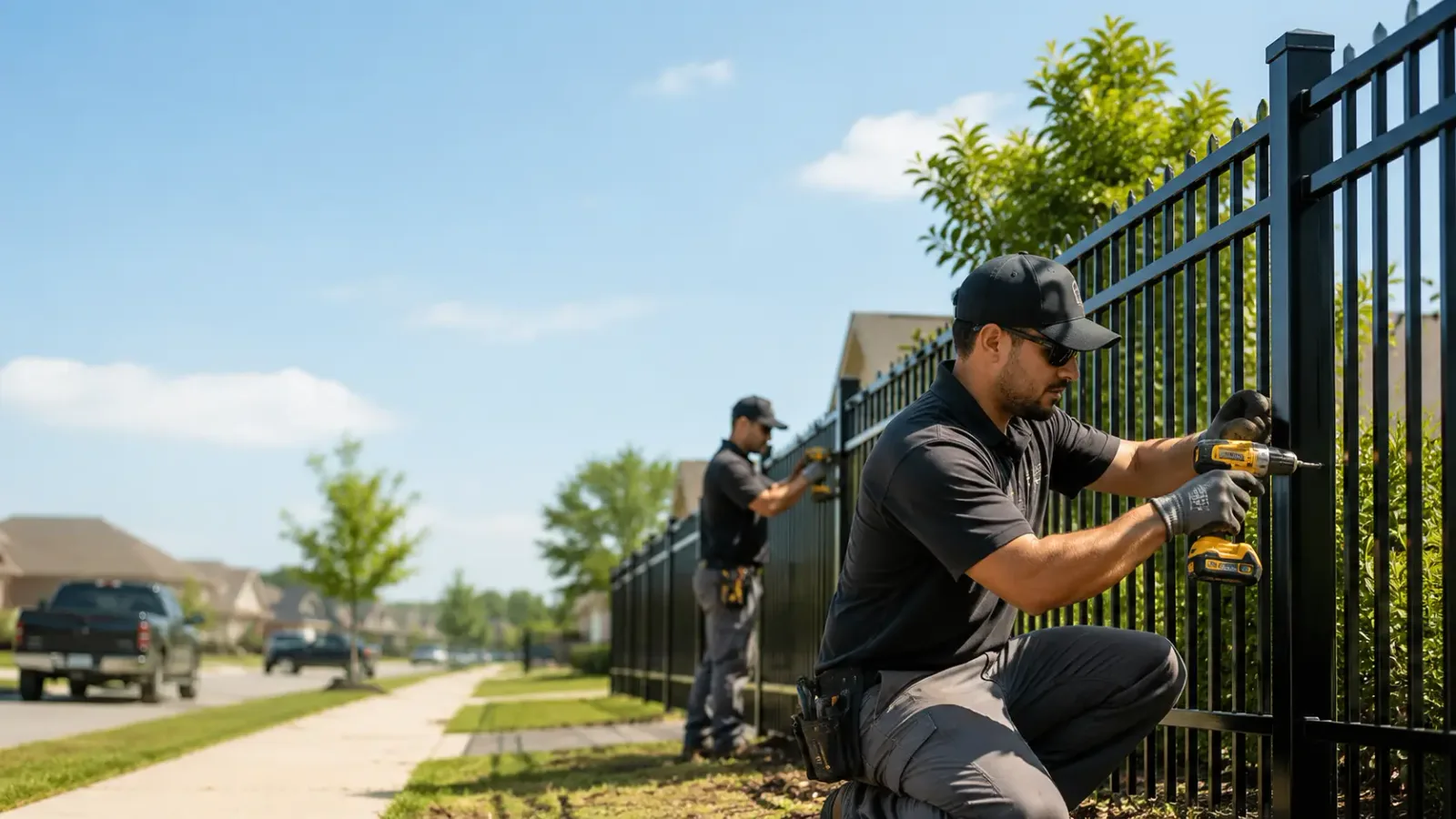 Metal Fence Installation in Davis, CA